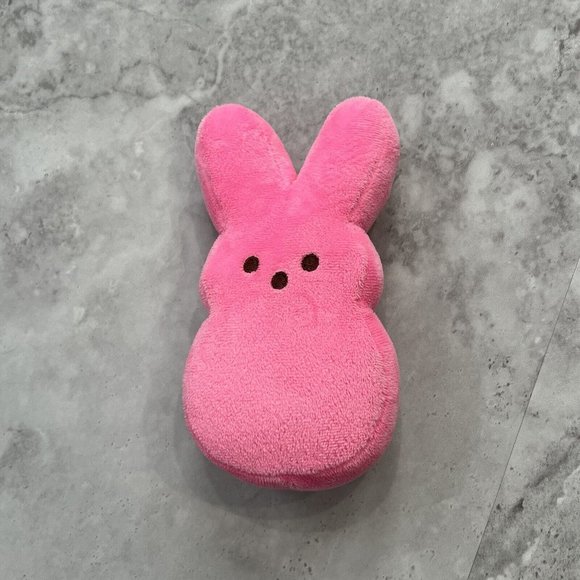 PEEPS Plush‎ 6" Inch Pink Bunny Rabbit Stuffed Animal Easter - Picture 1 of 3
